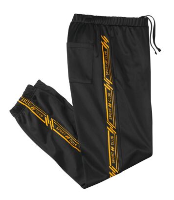 Spodnie dresowe Sport Club Mężczyzna Atlas For Men - Kolor : Czarny - Rozmiar : 4XL