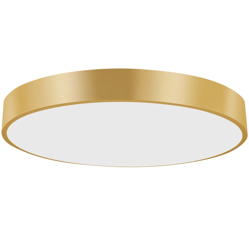 Plafon Liora LED 2300 lm 11W barwa ciepła 33 cm mosiądz Inspire