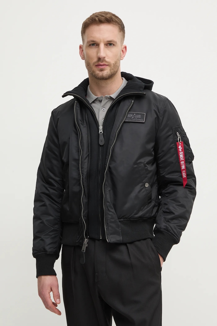 Alpha Industries kurtka MA-1 D-Tec Hood Bomber