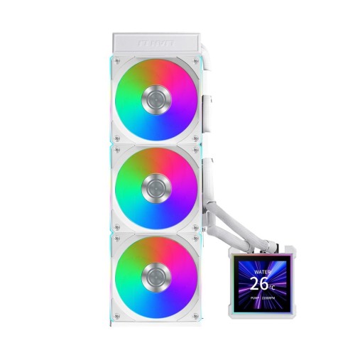 Chłodzenie wodne Lian Li HydroShift II LCD-S 360 CL 12cm Biały WASE-997