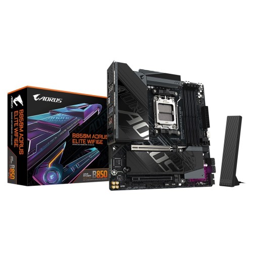 GIGABYTE B850M AORUS ELITE WIFI6E AMD B850 AM5 mATX
