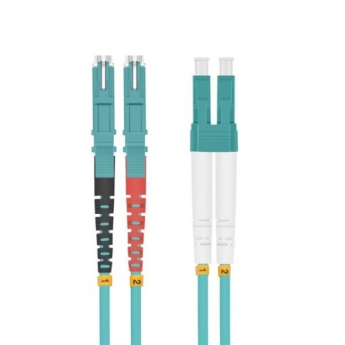 Helos 254695 kabel InfiniBand / światłowodowy 10 m E-2000 LC Kolor Aqua 51577.10