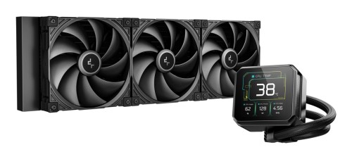 DeepCool Spartacus 420 Procesor Zestaw do chłodzenia płynami 14 cm Czarny R-SPT420-BKDSMP-G-1