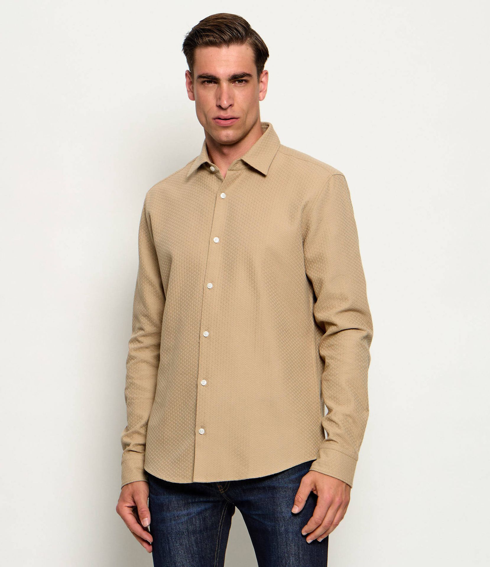 HUGO Koszula Ermo Casual fit