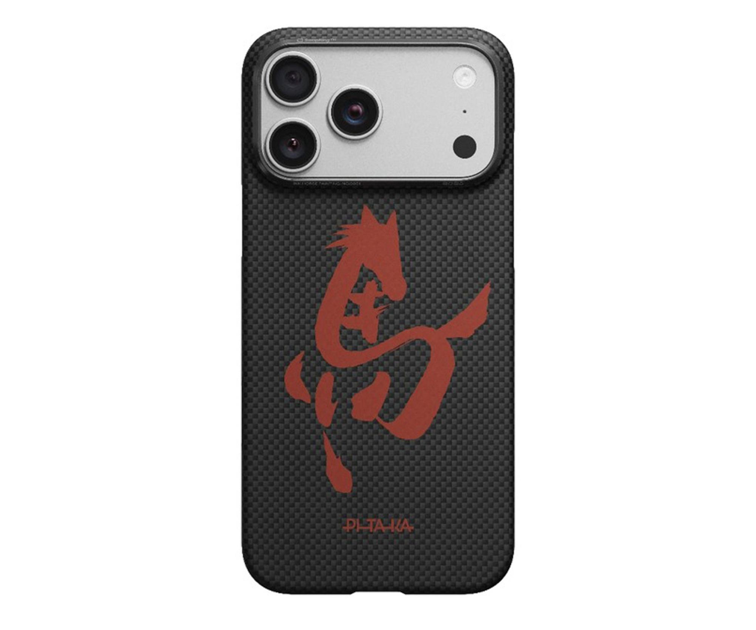 PITAKA Edge Case do iPhone 17 Pro Ink Horse Ink Rhythm HR1706P