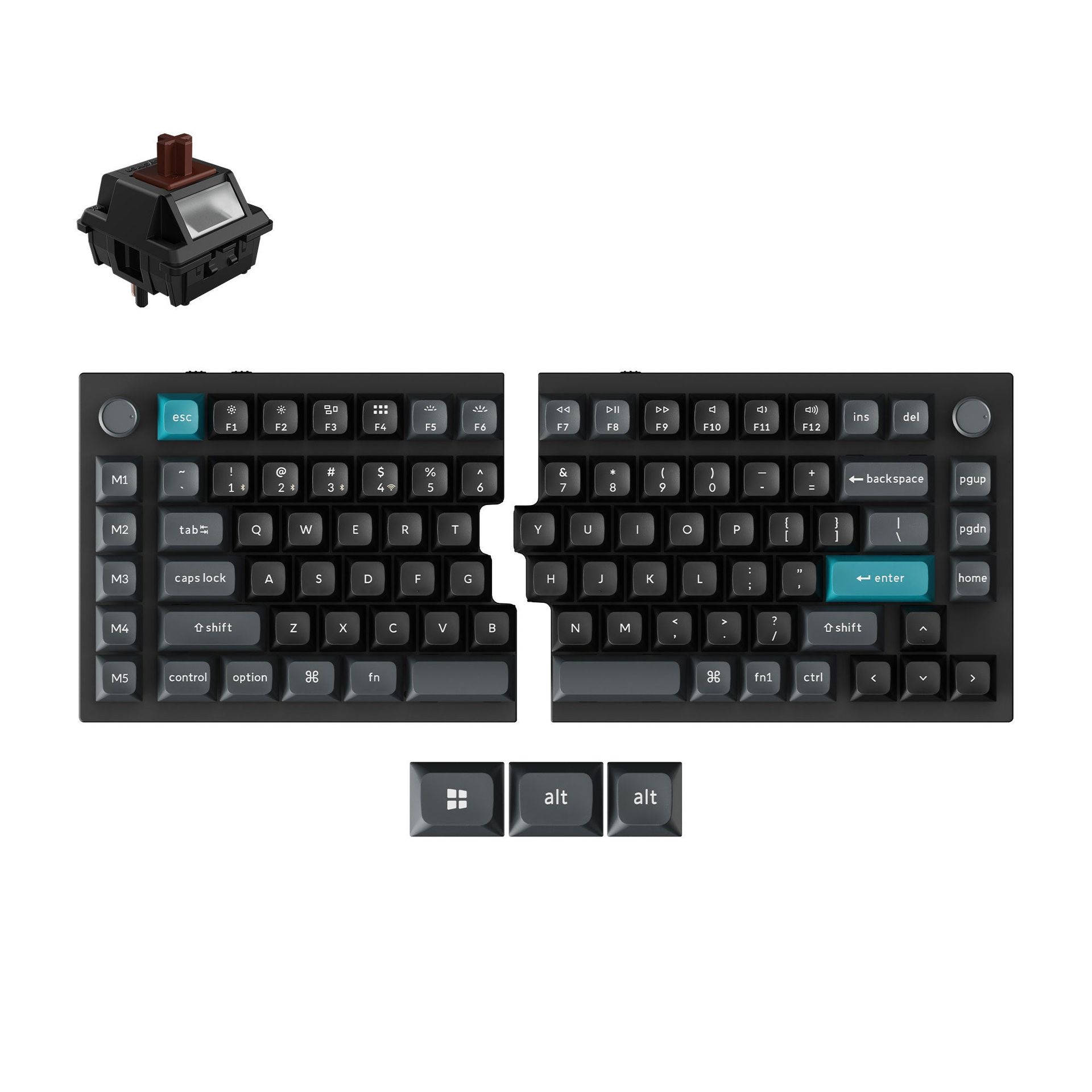 Keychron Q11 Ultra 8K Wireless Custom Mechanical Keyboard Q11U-M3