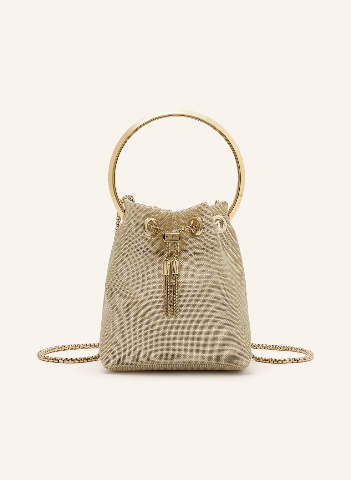 Jimmy Choo Listonoszka Bon Bon Mini gold