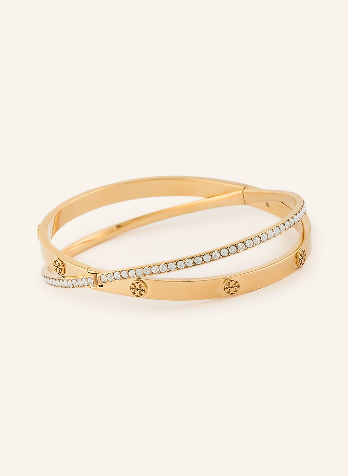 Tory Burch Bransoleta Icon Pavé gold