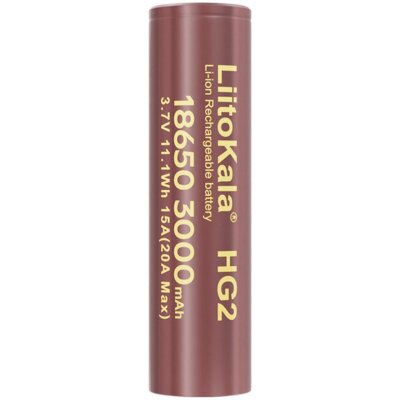 Akumulatorki 18650 3000 mAh LIITOKALA Lii-HG2 (2 szt.)