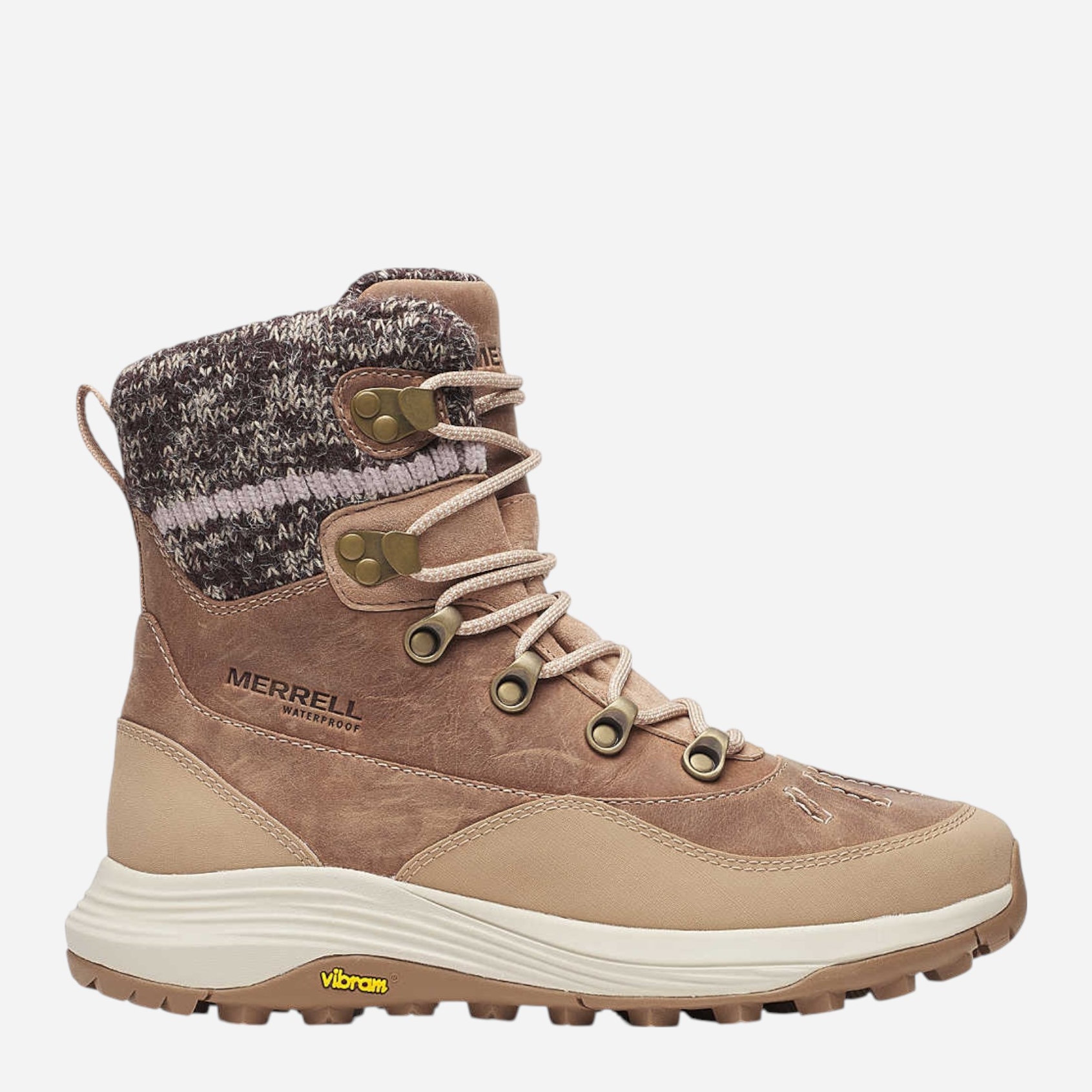 Buty trekkingowe damskie z membraną Merrell Siren 4 Thermo Mid Zip WP J038764 36 (3.5UK) 23 cm Brązowe (195021266877)
