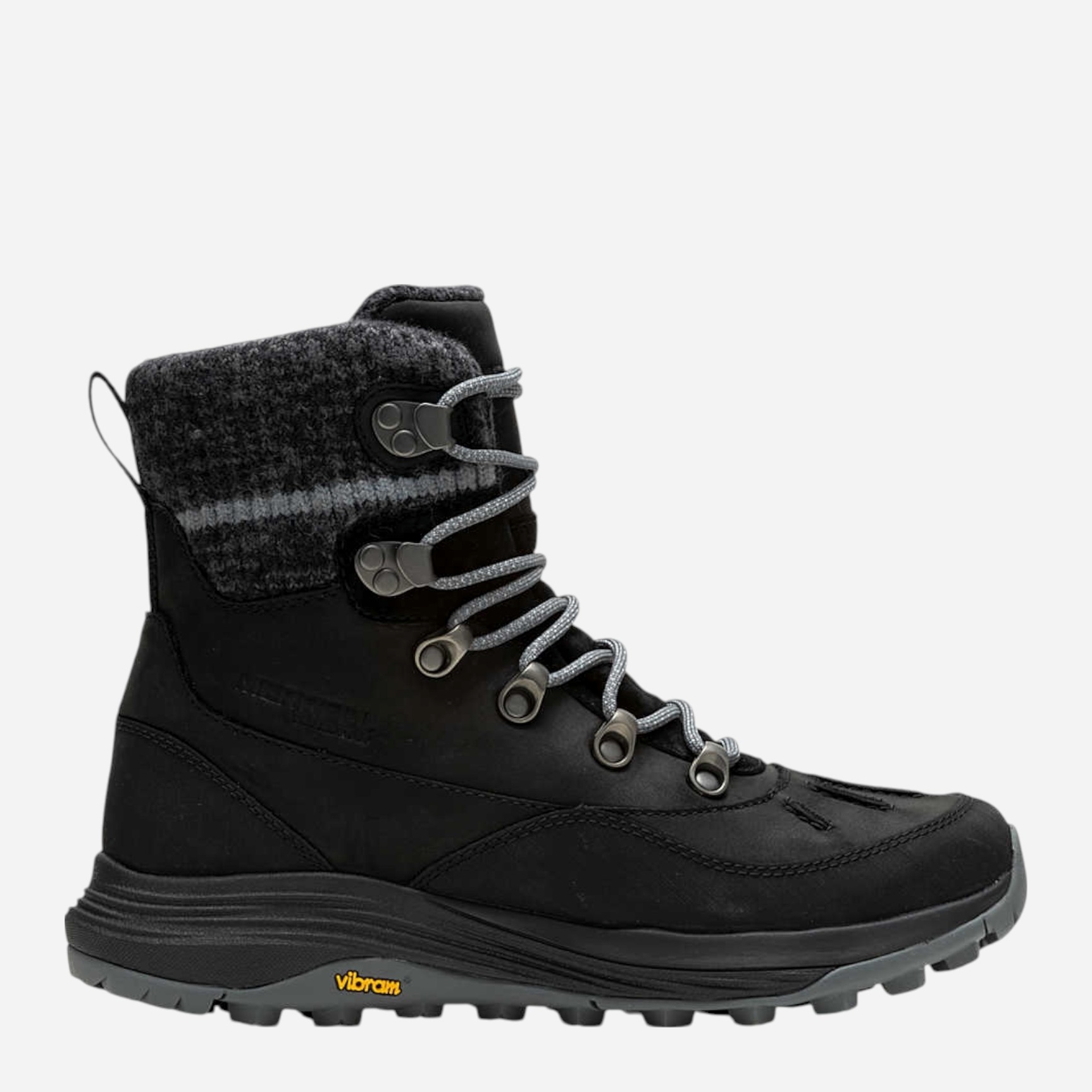 Buty trekkingowe damskie z membraną Merrell Siren 4 Thermo Mid Zip WP J037410 37 (4UK) 23.5 cm Czarne (195019476332)