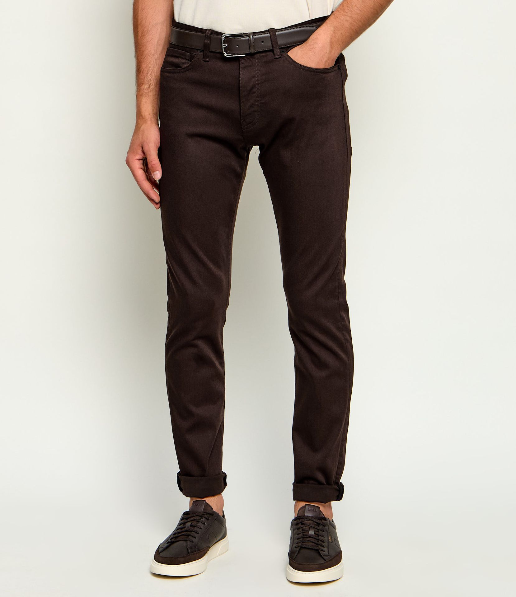 BOSS BLACK Spodnie chino P-Delaware5 Slim Fit