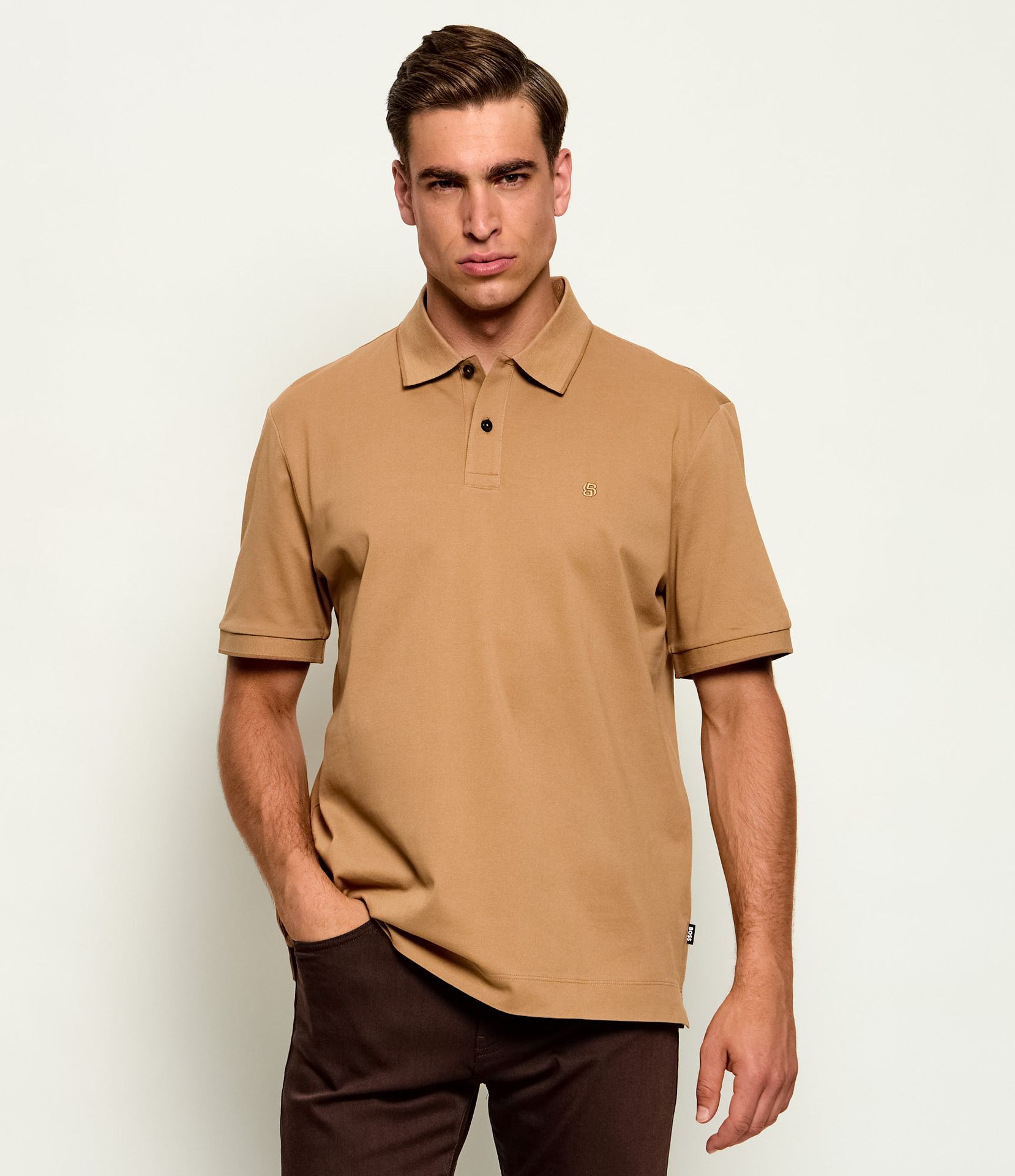 BOSS BLACK Polo C-Parris 80 Regular Fit mercerised