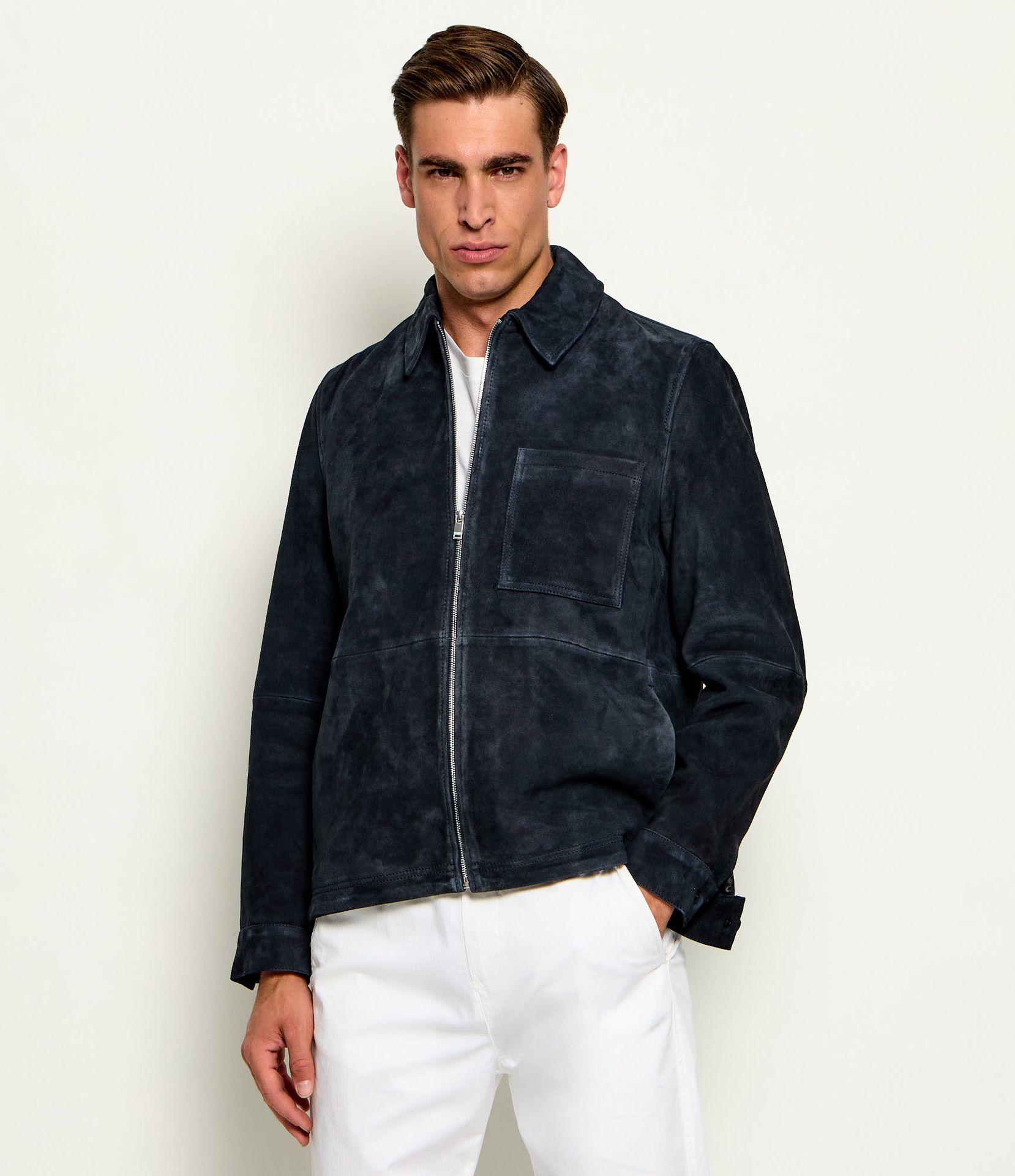 Drykorn Kurtka Jerson Regular Fit zamsz