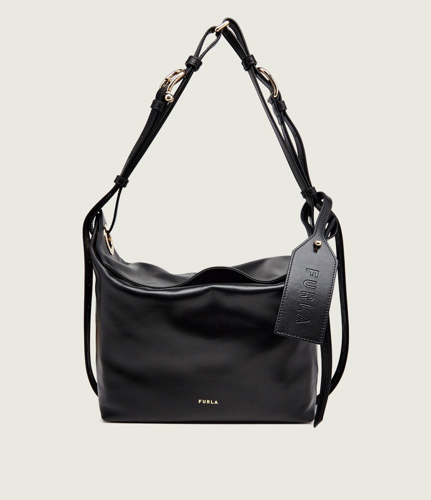 Furla Skórzana torebka na ramię Furla Ginevra M