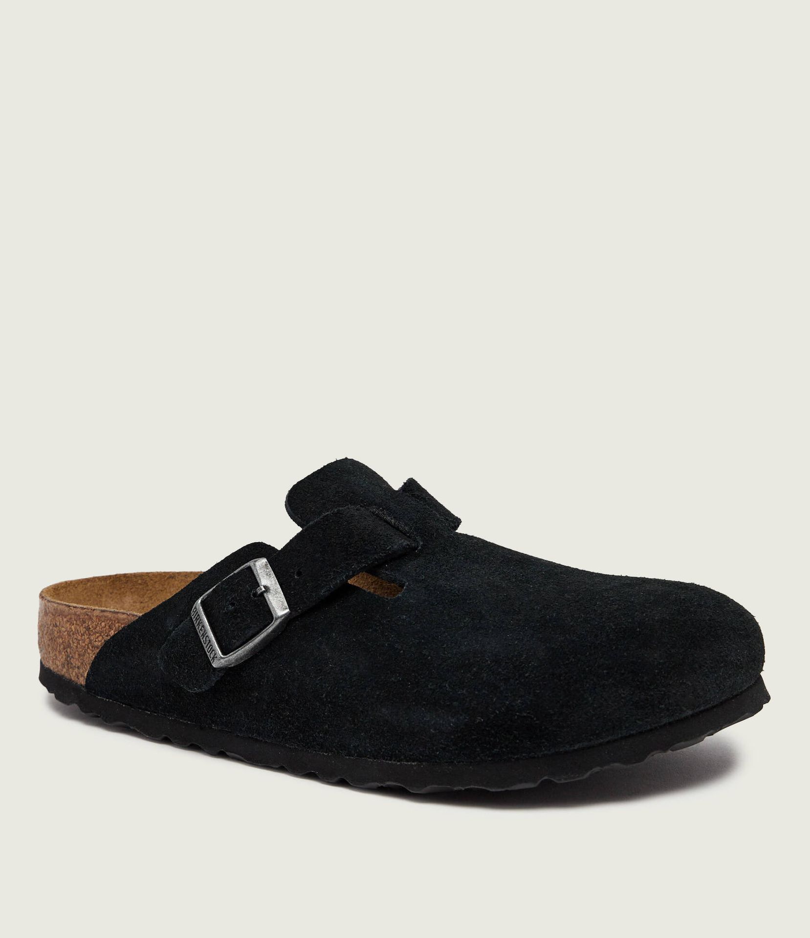 Birkenstock Mule Boston zamsz narrow fit