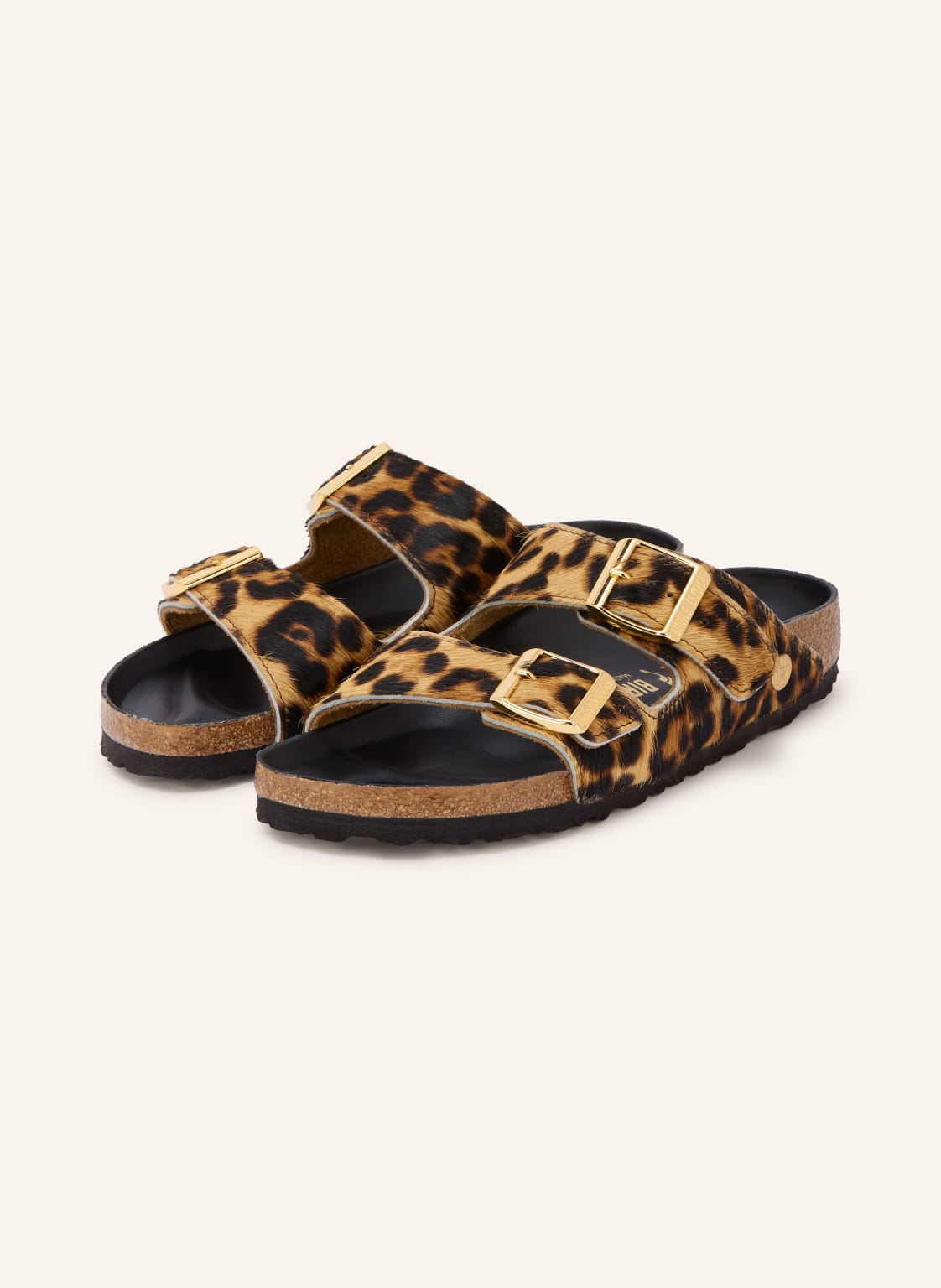 Birkenstock Klapki Arizona Hairy braun