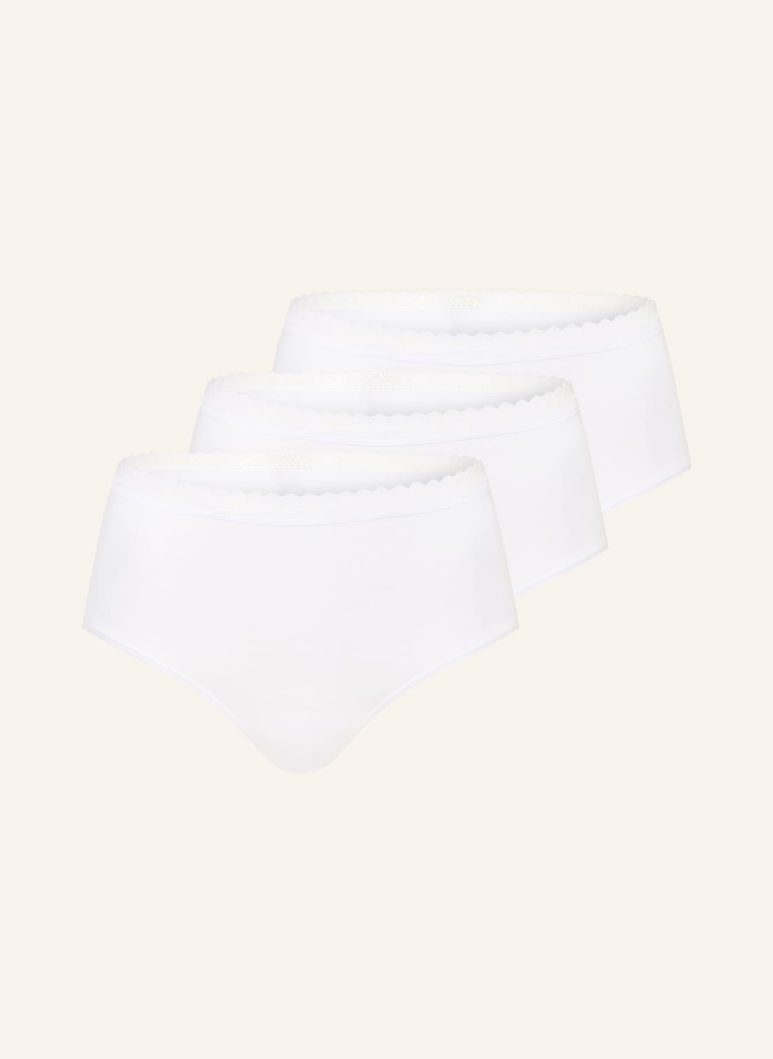 Schiesser Zestaw 3 Par Slipów Modern Multipacks weiss