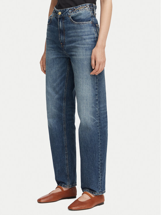 Tommy Hilfiger Jeansy Cam WW0WW49960 Niebieski Straight Fit