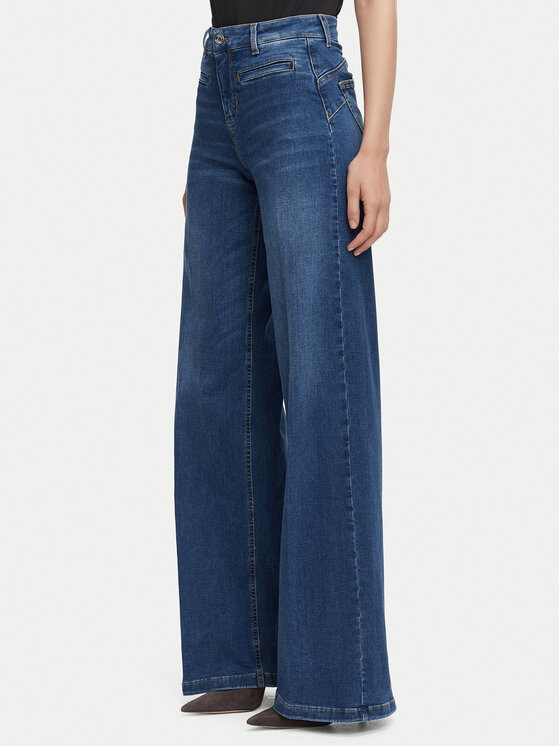Liu Jo Jeansy UF6069 DS004 78263 Niebieski Flare Fit