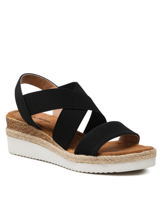 Clara Barson Espadryle WS2189-26 Czarny