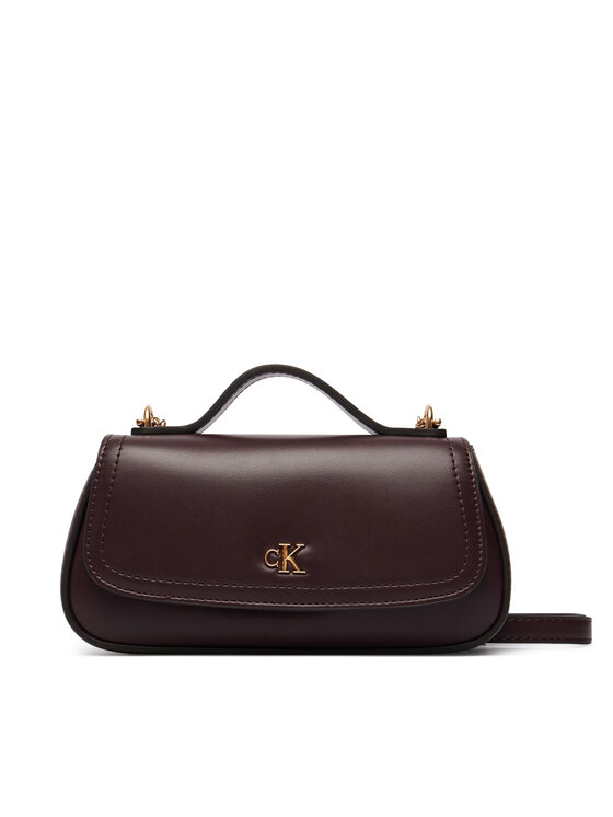 Calvin Klein Torebka LV04F3679G Bordowy