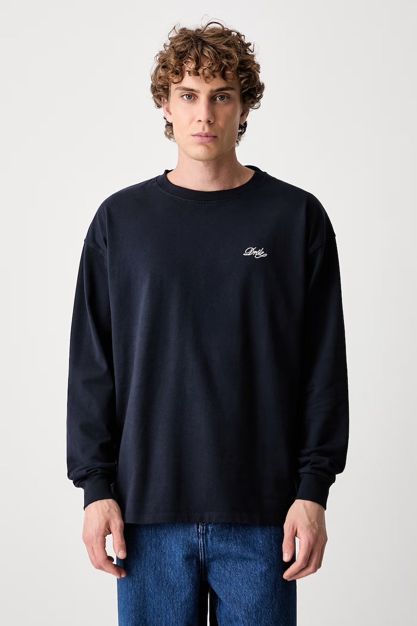 Drôle de Monsieur Belissima longsleeve męski bawełniany