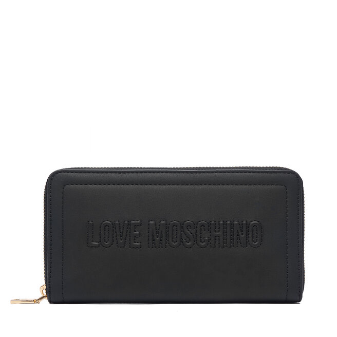 Portfel LOVE MOSCHINO Signature Love JC5500PP1PLE0000 Czarny