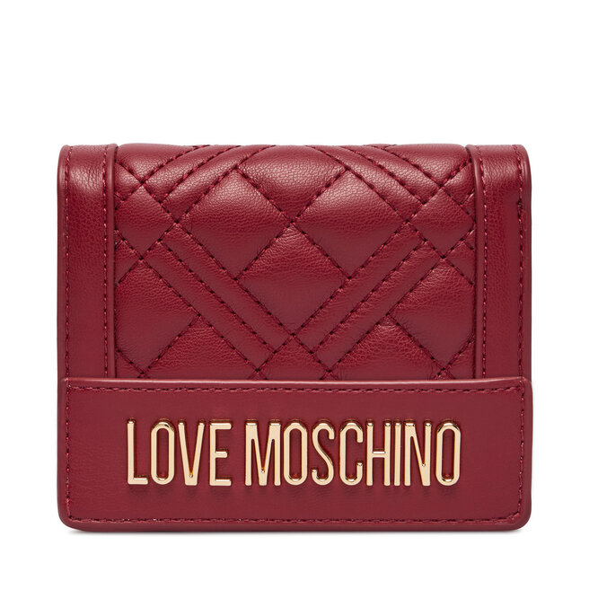 Portfel LOVE MOSCHINO JC5601PP1PLA0552 Bordowy