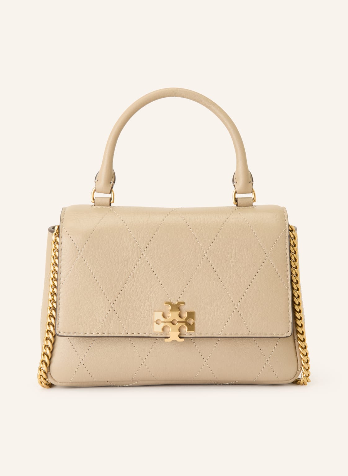 Tory Burch Listonoszka Charlie Mini beige