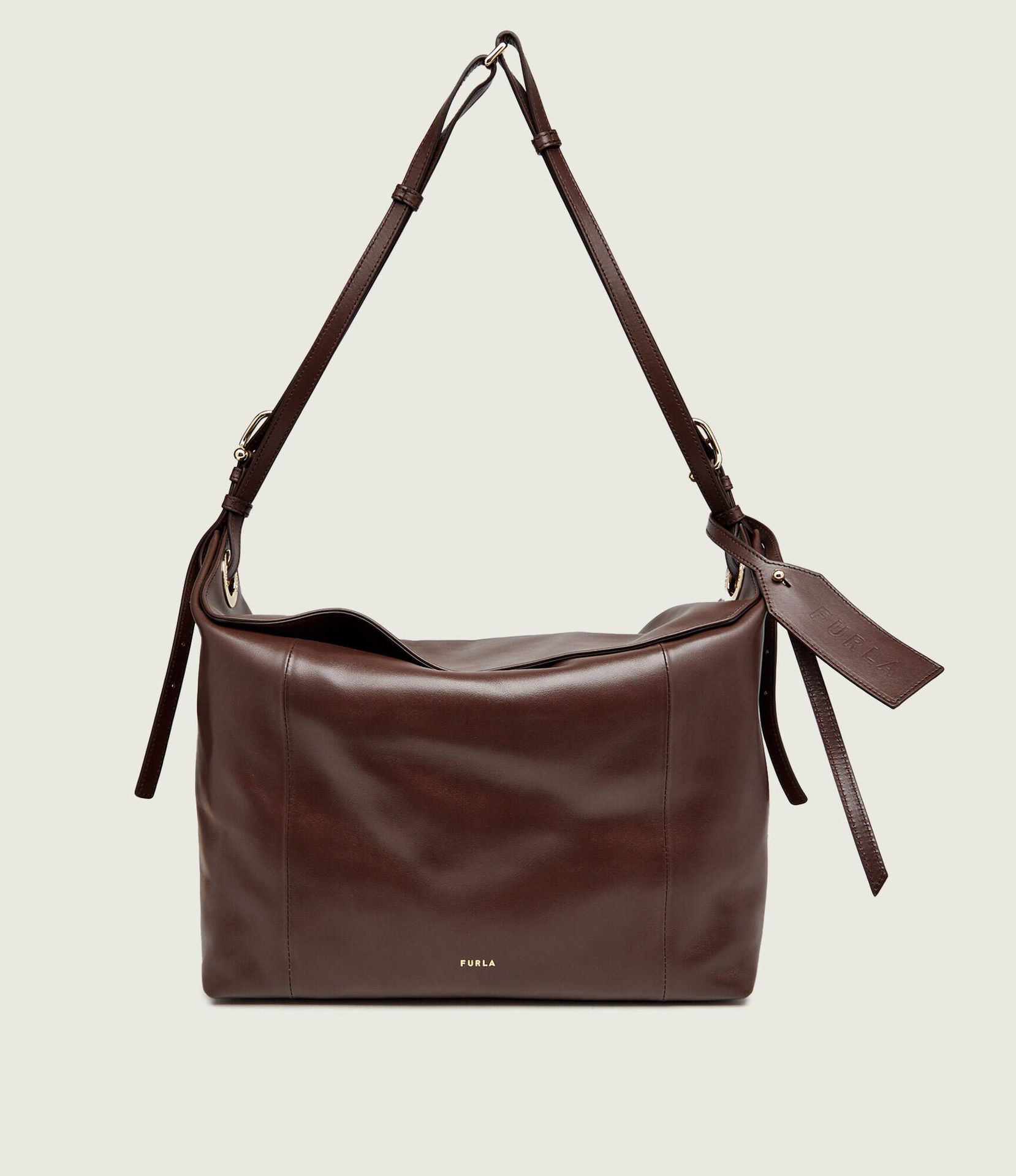 Furla Skórzana torebka na ramię Furla Ginevra L