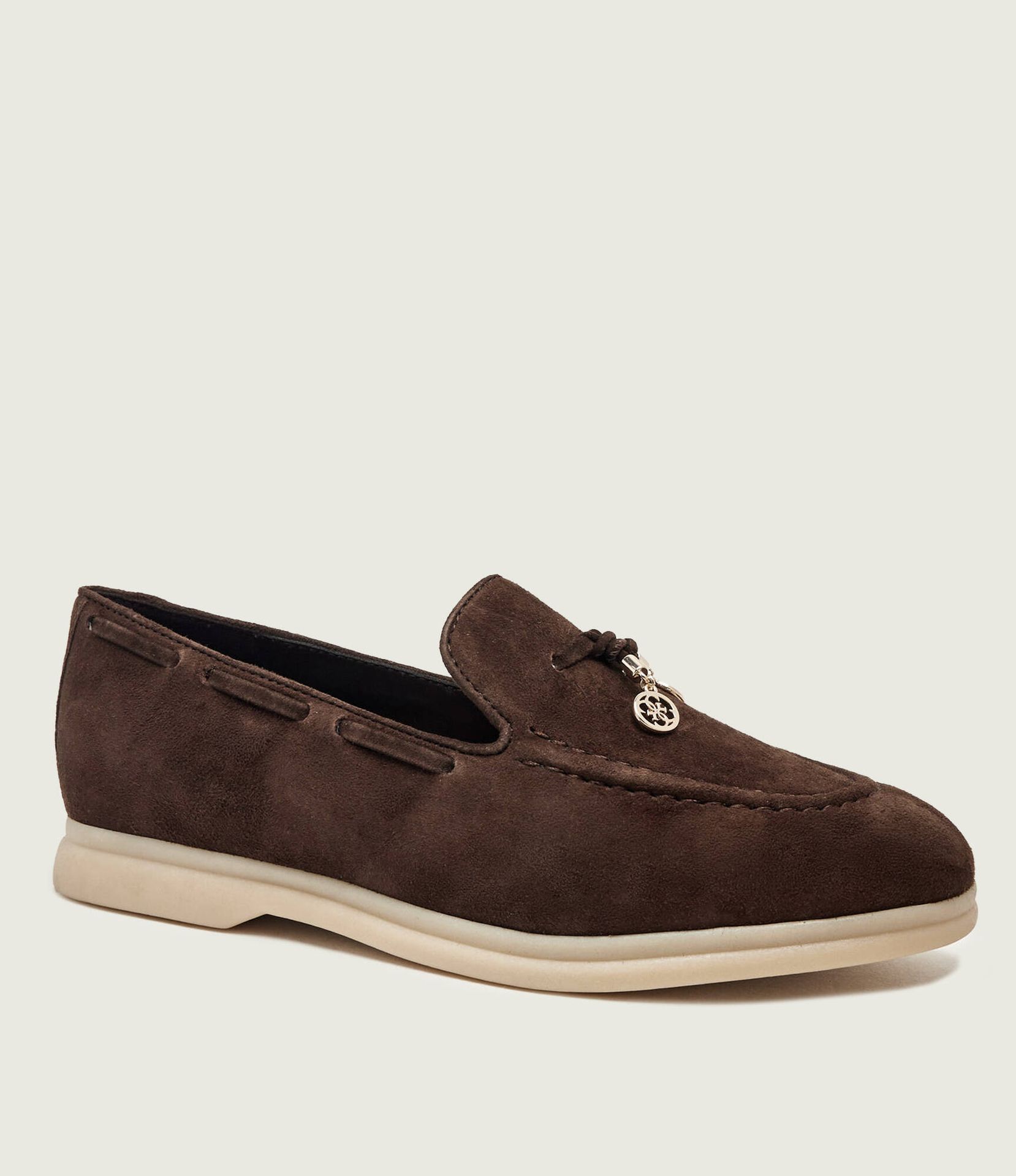 Guess Loafersy Aryanai zamsz
