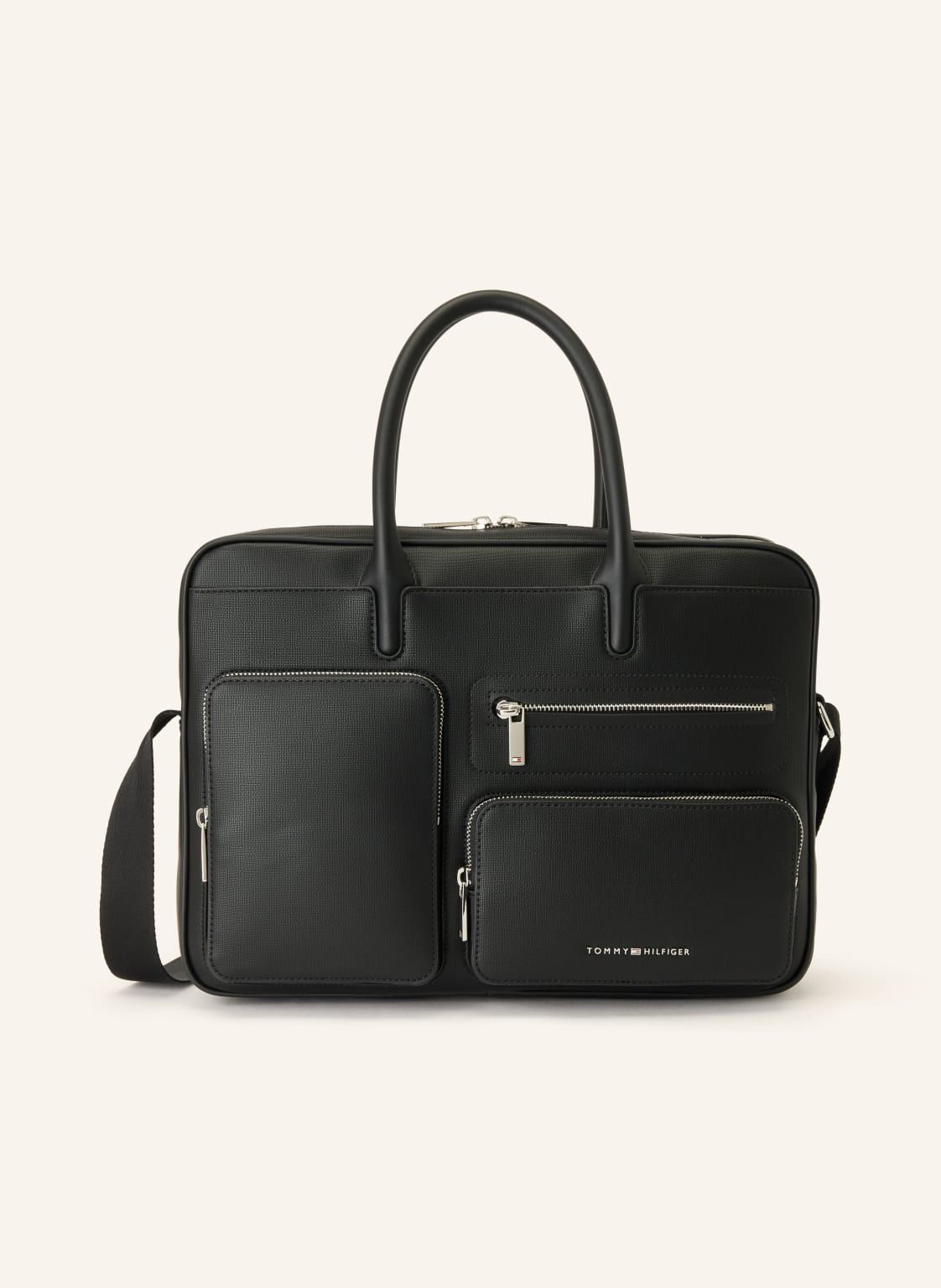 Tommy Hilfiger Torba Na Laptopa schwarz