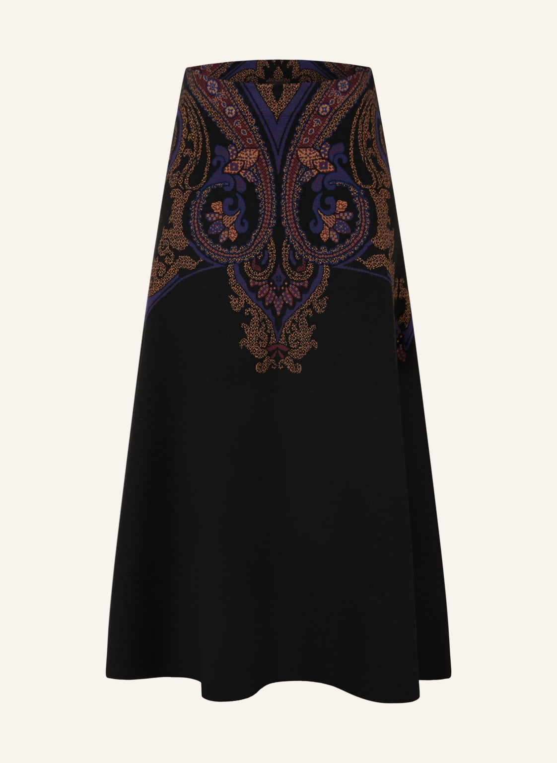 Etro Spódnica Dzianinowa schwarz
