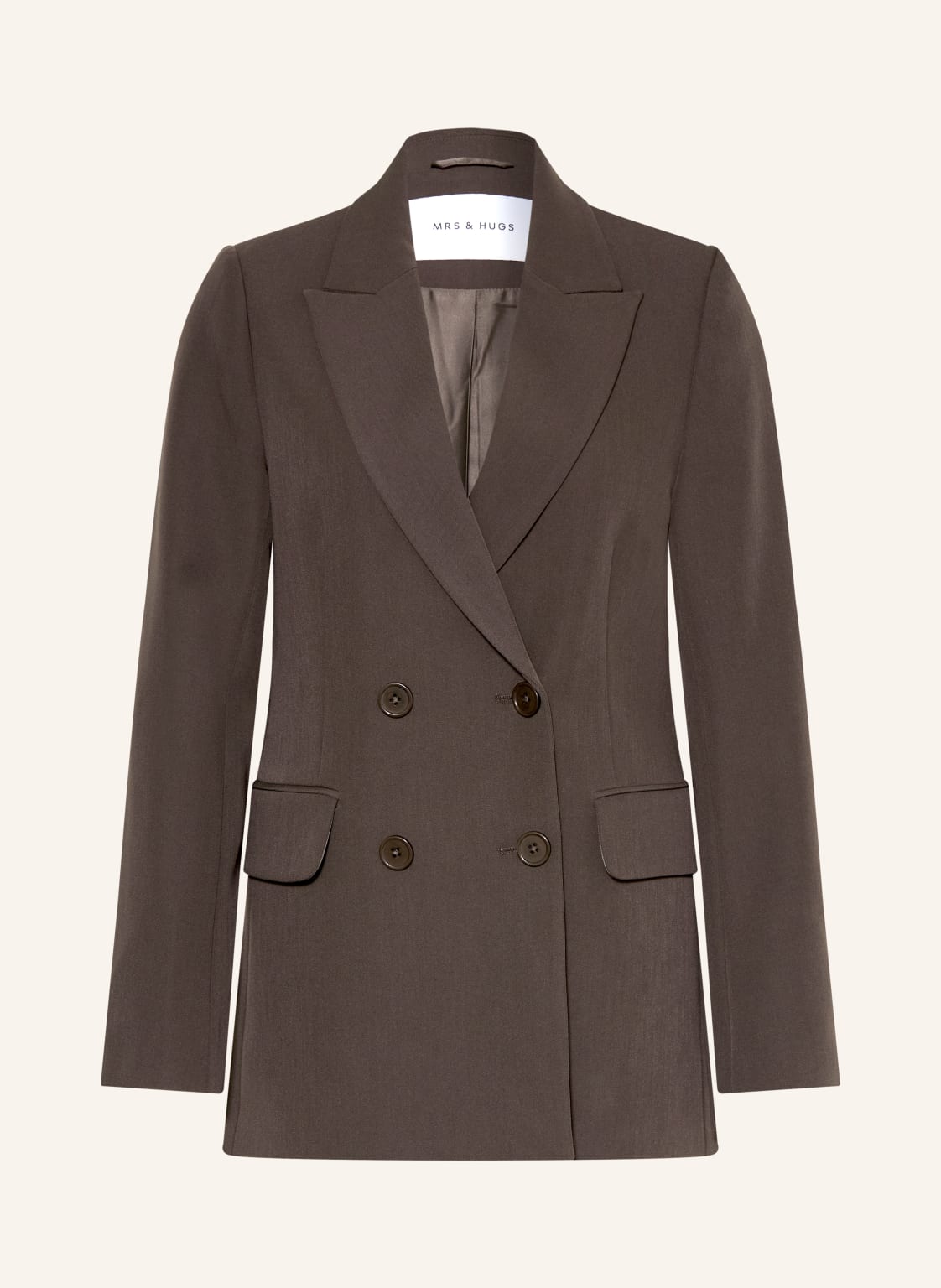 Mrs & Hugs Blezer braun