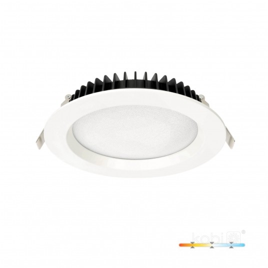 Downlight LED NEXEYE 20W 3CCT IP44 Kobi Pro Ø190 mm