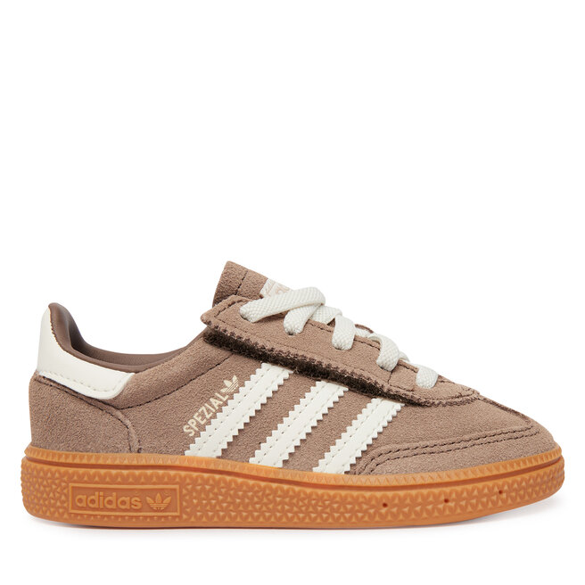 Sneakersy adidas Handball Spezial Comfort Closure Elastic Lace KI3944 Brązowy