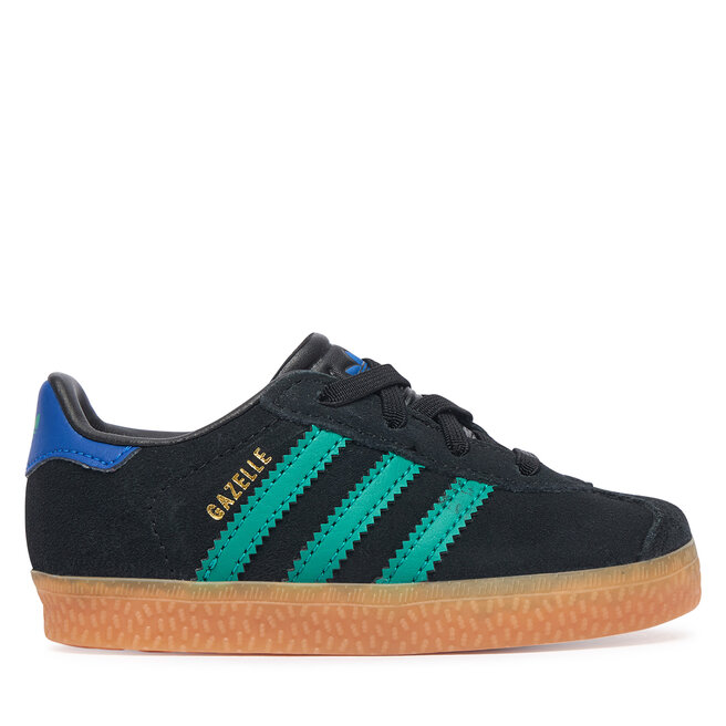 Sneakersy adidas Gazelle Comfort Closure Elastic Lace KI7139 Czarny