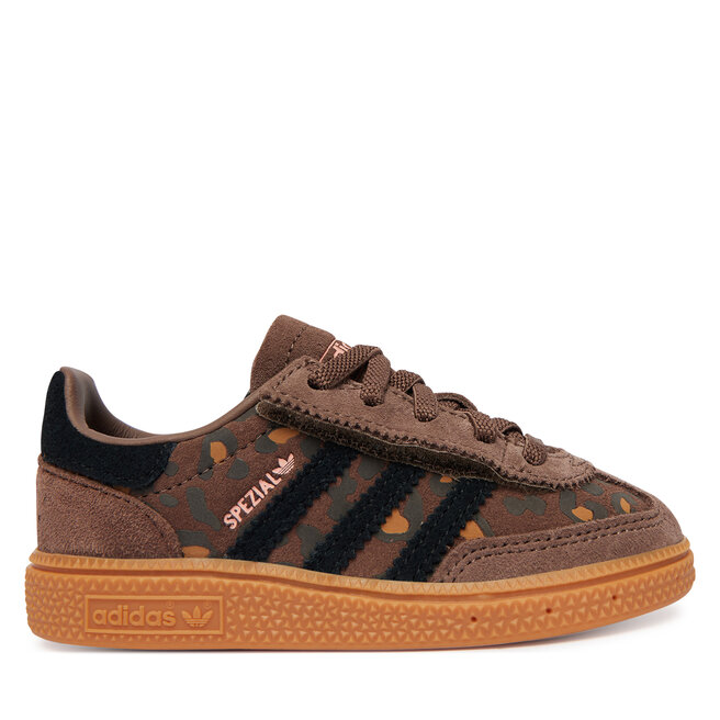 Sneakersy adidas Handball Spezial Comfort Closure Elastic Lace LA1381 Brązowy