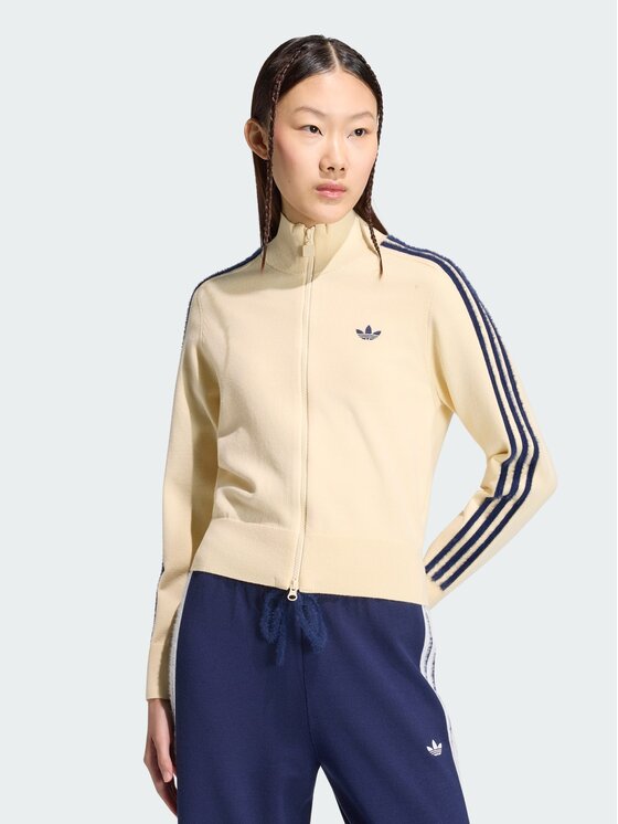 adidas Kardigan Firebird KS6797 Beżowy jasny Regular Fit