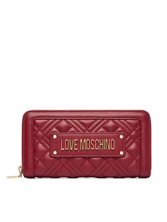 LOVE MOSCHINO Portfel JC5600PP1PLA0552 Bordowy