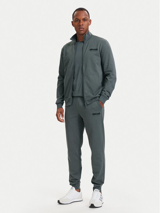 EA7 Emporio Armani Dres 7M002424 AF13512 M8011 Szary Slim Fit