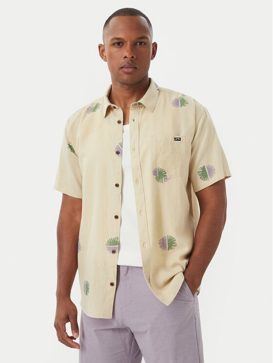 Billabong Koszula Cordoba 24A041510 Beżowy Regular Fit