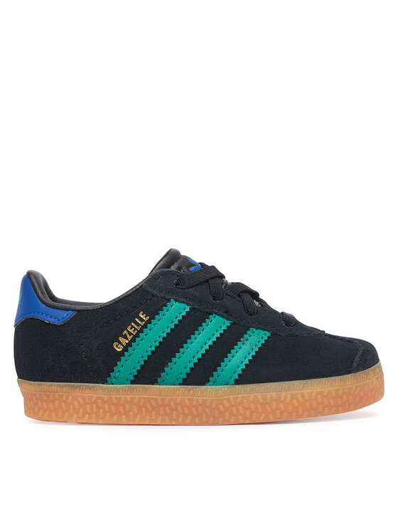 adidas Sneakersy Gazelle Comfort Closure Elastic Lace KI7139 Czarny