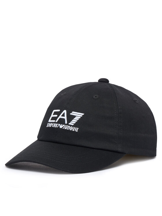 EA7 Emporio Armani Czapka z daszkiem 7X000592 AF15502 MC001 Czarny