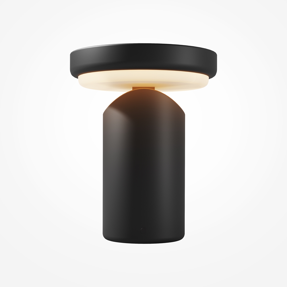 TOPO akumulatorowa lampa stołowa czarna LED 5W 2700K MOD508TL-L5BK