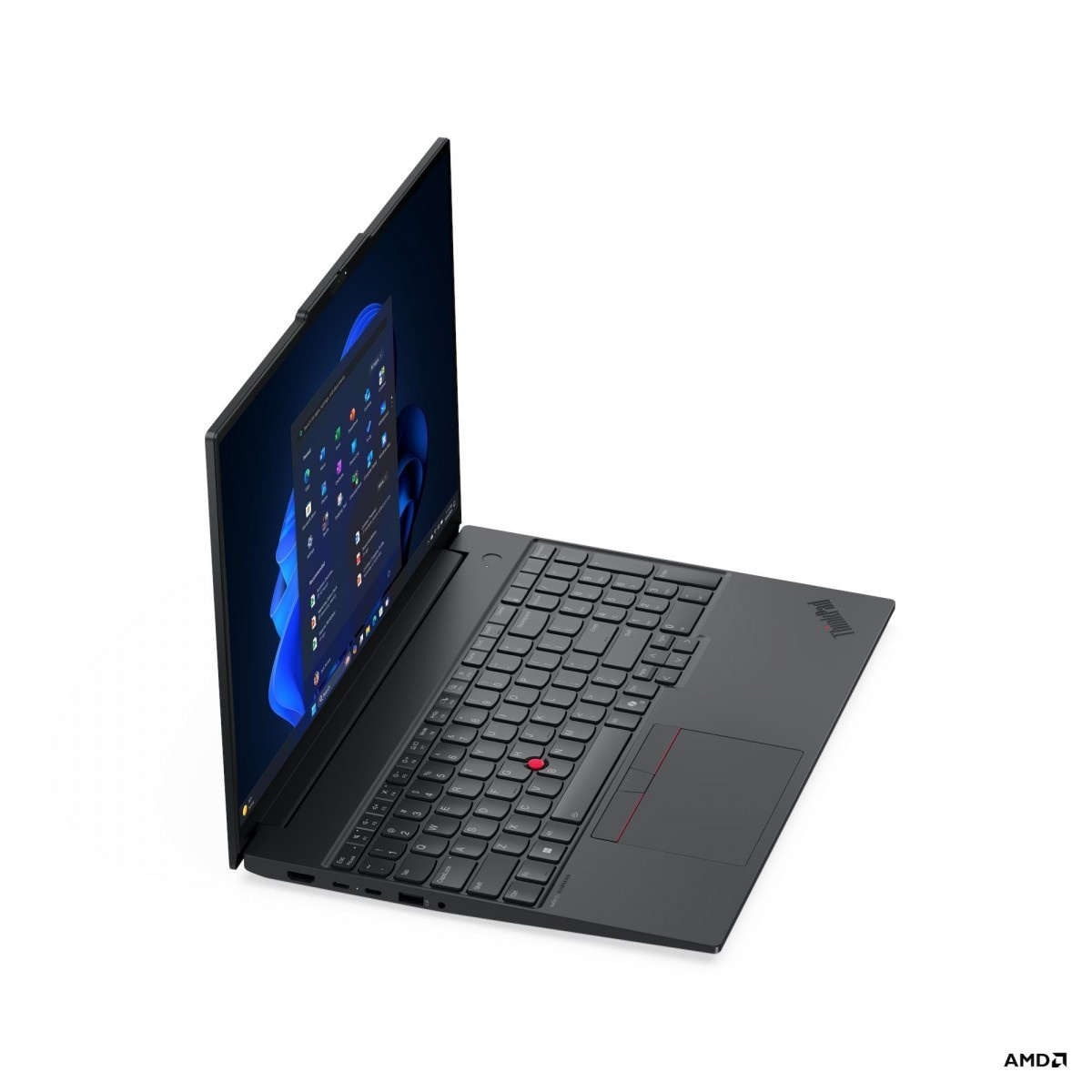 21ST0053BM - Lenovo ThinkPad E16 AMD G3, AMD Ryzen™ 5 220, Brak systemu operacyjnego, 16.0GB, 1x512GB SSD M.2 2242 PCIe Gen4 TLC Opal, 1080PFHD Hybrydowy, 4 Ogniwa Li-ion 64