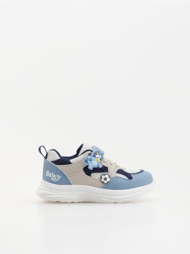 Reserved - Lekkie sneakersy Bluey - jasnoniebieski