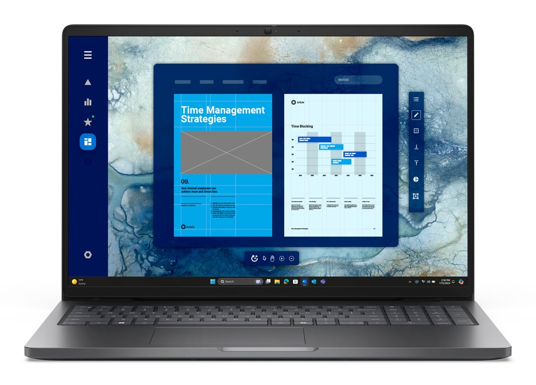DELL Pro 16 PC16250 Intel Core Ultra 5 225U (16
