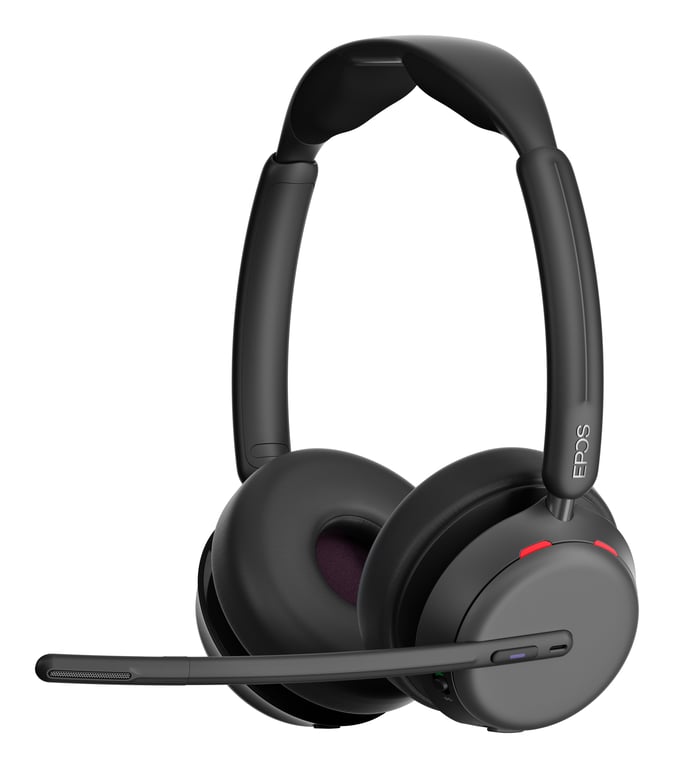 EPOS IMPACT 1000 MS UC ANC WL USB-C+A Zestaw słuchawkowy Bezprzewodowy Opaska na głowę Biuro/centrum telefoniczne USB Type-C Bluetooth Czarny